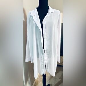 Women’s White Swim Coverup